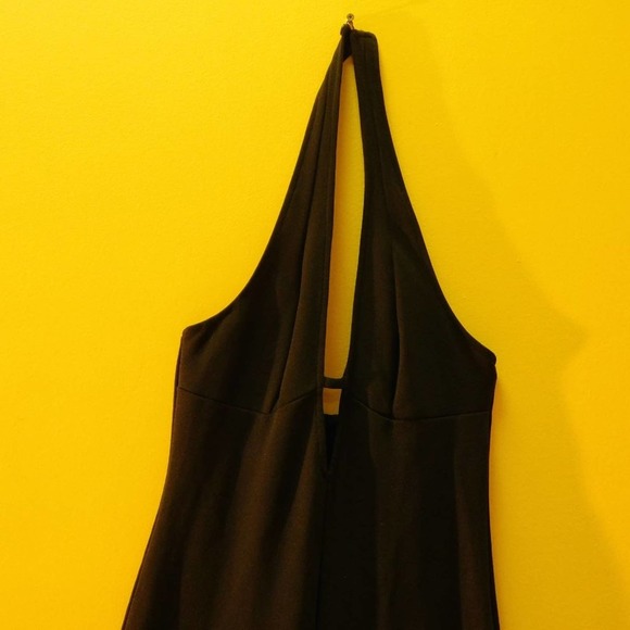 Vintage 1980's Disco Halter jumpsuit - Picture 2 of 4